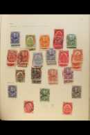 1904-43 EXTENSIVE COLLECTION IN AN ALBUM  A Wonderful Old Mint And Used Collection Somewhat Untidily Arranged On... - Haiti