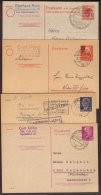 POSTAL STATIONERY  1948-1961 Fine Used Group Of Postal Cards Comprising 1948 Soviet Zone 30+30pf Reply Card (Mi... - Autres & Non Classés