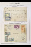 GUADELOUPE  1919-1938 INTER-WAR YEARS POSTAL HISTORY Collection. An Attractive & Interesting Collection That... - Andere & Zonder Classificatie