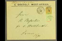DAHOMEY  1905 (27 Jul) Mixed Franking Prtd Cover From Ouidah To Lome, Togo, Bearing Golfe De Benin 1893 20c Plus... - Otros & Sin Clasificación