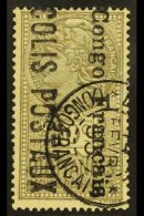 CONGO  PARCEL POST 1893 10c Grey, SG P34 (Yvert 2), Very Fine Used, Signed Brun. For More Images, Please Visit... - Other & Unclassified