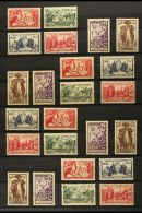 1937  PARIS EXPOSITION COLONIAL OMNIBUS Complete Fine Mint Set Of 126 Values & 24 Miniature Sheets. Lovely... - Other & Unclassified