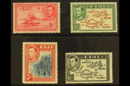 1938  1st Printings Of 1½d, 2d, 5d And 6d, SG 251, 253, 258 And 260, Fine Mint, Cat. £160. (4) For... - Fidschi-Inseln (...-1970)