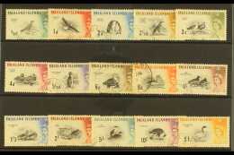 1960-6  Birds Defins, Complete Set, SG 193/207, Very Fine Used (15). For More Images, Please Visit... - Falkland Islands