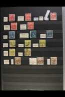1903 KEVII RE-ENTRIES  Small Collection Of Used Stamps With Values To 10c, Each With A Re-entry Identified,... - Autres & Non Classés
