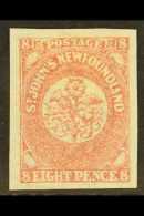 1862  8d Rose Lake, SG 22, Very Fine Mint With Good Margins All Round. For More Images, Please Visit... - Altri & Non Classificati