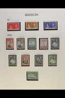 1937-52 KGVI MINT COLLECTION, CAT £540+  Includes 1938-52 With All Values To The Large Key Plates Which... - Bermudes