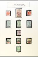 1888-1968 MINT AND USED COLLECTION  On Album Pages, Includes 1888 ½d Both Mint And Used, 1s Both Mint And... - Other & Unclassified