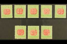 POSTAGE DUES  1909-11 Perf 12x12½ Complete Set To 2s, SG D63/70, Fine Mint, Very Fresh. (8 Stamps) For... - Sonstige & Ohne Zuordnung