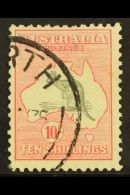 1931-36  10s Grey & Pink (Die II), SG 136, Very Fine Used For More Images, Please Visit... - Otros & Sin Clasificación