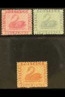 WESTERN AUSTRALIA  1888 Complete Set, SG 103/05, Fine Mint, Very Fresh. (3 Stamps) For More Images, Please Visit... - Sonstige & Ohne Zuordnung