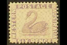 WESTERN AUSTRALIA  1882-85 6d Lilac Perf 12, SG 85, Fine Mint, Very Fresh. For More Images, Please Visit... - Otros & Sin Clasificación