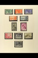 1937-52 FINE MINT KGVI COLLECTION  Neatly Presented In Mounts On Album Pages. Highly Complete And Including ALL... - Ascension (Ile De L')