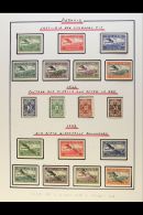 1913-50 ALL DIFFERENT COLLECTION  A Most Useful Mint And Used Collection Presented Neatly On Album Pages.... - Albanien