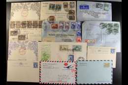 CARDS & COVERS HOARD  1910-2012. A Hefty Box Filled With An Accumulation Of Covers, Commercial Envelopes,... - Other & Unclassified