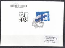 Finnland 2017. Brief Finnland- Estland. - Storia Postale