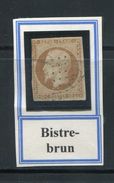 FRANCE- Y&T N°9a)- Bistre-brun- Oblitéré Petit Chiffre- Très Beau Timbre!!! - 1852 Louis-Napoléon