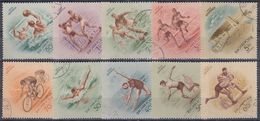 HUNGRIA 1953 Nº 1097/1101 + A148/52 USADO - Used Stamps