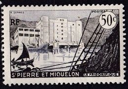 St. Pierre & Miquelon, 1955/1956 - 50c Fish Freezing Plant - Nr.347 MNH** - Unused Stamps