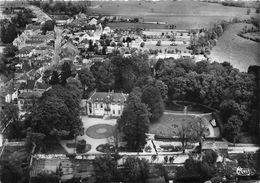 52-BOURBONNE-LES-BAINS- VUE AERIENNE, L'HÔTEL DE VILLE ET QUARTIER DES CAPUCINS - Bourbonne Les Bains