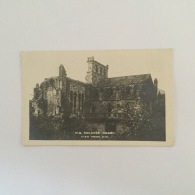 MELROSE Abbey  B/W  Unused Office Of Works Card - Roxburghshire