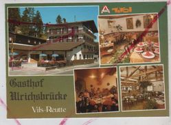 Cpm St003263 Gasthof Ulrichsbrucke Famille Van Herpe Vils Reutte 4 Vues Sur Carte - Vils