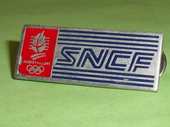 Pin's / Trains / TGV :  SNCF , JO 92 TB2p - TGV