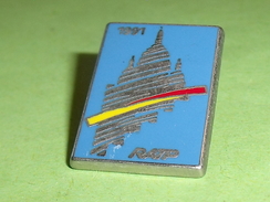 Pin's / Trains / TGV : 1991 RATP   TB2p - TGV