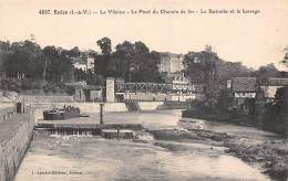 Redon     35       Le Canal  De  Nantes A Brest  . La Retraite Et Le Barrage   (4897  Voir Scan) - Redon