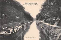 Redon     35       Le Canal  De  Nantes A Brest  . Les  Péniches Dont Lecoindre A Redon  .  ( 14  Voir Scan) - Redon