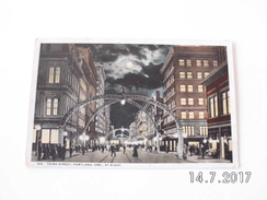 Portland. - Third Street At Night. (8 - 10 - 1916) - Portland