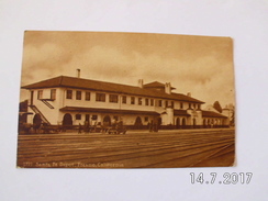 Fresno. - Santa Fe Depot. (28 - 10 - 1911) - Fresno