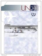 ONU New-York 2012 - Aérogramme Réévalué 98+7c (plié) - Airmail