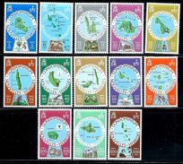 New Hebrides,French      "Maps"   Set   SC# 258-70   MNH - Nuovi