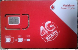 MINT GSM SIM Card Vodafone 4G  Egypt (Egypte) (Egitto) (Ägypten) (Egipto) (Egypten) Africa - Aegypten