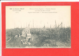 80 COMBLES Cpa Les Ruines Du Bois De Leuze           1009 RP - Combles