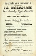 SANTE - Carte Publicitaire - La Marsoline - Santé