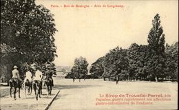 SANTE - Carte Publicitaire - Sirop De Trouette-Perret - Bois De Boulogne - Santé