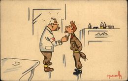 SANTE - Carte Humoristique - Docteur - Médecin Militaire - Dessin De Maezelle - Santé