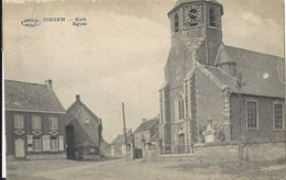 Idegem .  -   Kerk   -   1926  Naar  St. Joris Winghe - Geraardsbergen