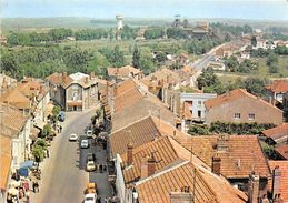 54-JARNY- VUE DU HAUT DE L'EGLISE , AU FOND LA MINE - Jarny