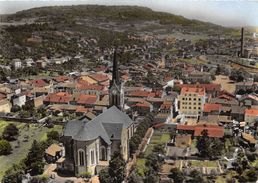 54-NEUVE-MAISON- L'EGLISE VUE DU CIEL - Neuves Maisons