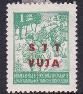 Italy Trieste B Yugoslav Occupation S 8 1949  1d Green Mint Hinged - Ongebruikt