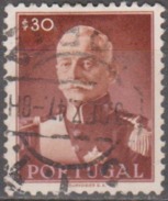 PORTUGAL-1945,  Presidente Carmona.   $30   (o)  Afinsa  Nº 653 - Gebraucht