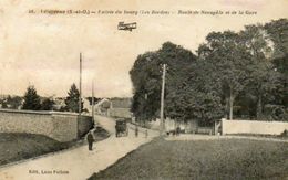 CPA - VILLEPREUX (78) - Aspect De La L'entrée Du Bourg (Les Bordes), De La Route De Neauphle Et De La Gare En 1912 - Villepreux