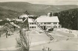 Huzenbach - Gasthof Pension Zur Rose - Besitzer E. Maulbetsch - Foto-AK - Verlag A. Hermann & Co. Stuttgart - Baiersbronn