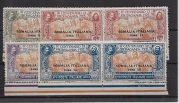 Somalie Italienne N°45/48 - Paires Bdf -  Neufs ** Sans Charnière - TB - Somalia