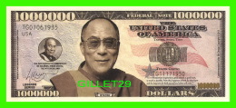 BILLETS , ONE MILLION DOLLARS - GYATSO  - UNITED STATES OF AMERICA - - Other & Unclassified