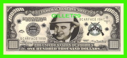 BILLETS , ONE MILLION DOLLARS - ALPHONSE GABRIEL "AL CAPONE" - UNITED STATES OF AMERICA - - Sonstige & Ohne Zuordnung