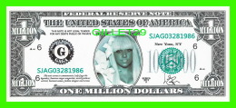 BILLETS , ONE MILLION DOLLARS - LADY GAGA - UNITED STATES OF AMERICA - - Other & Unclassified